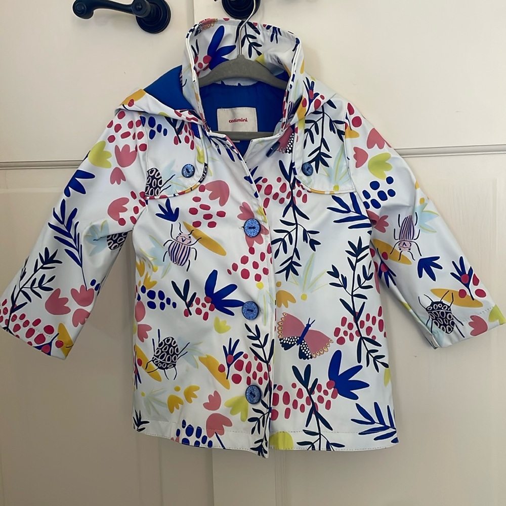 Girls Catmini Raincoat 18M